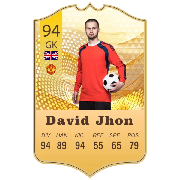 Football Ultimate Team Card with Stand - Image 3